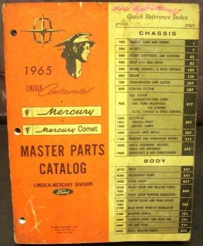 1965 comet sheet metal|1965 comet parts catalog.